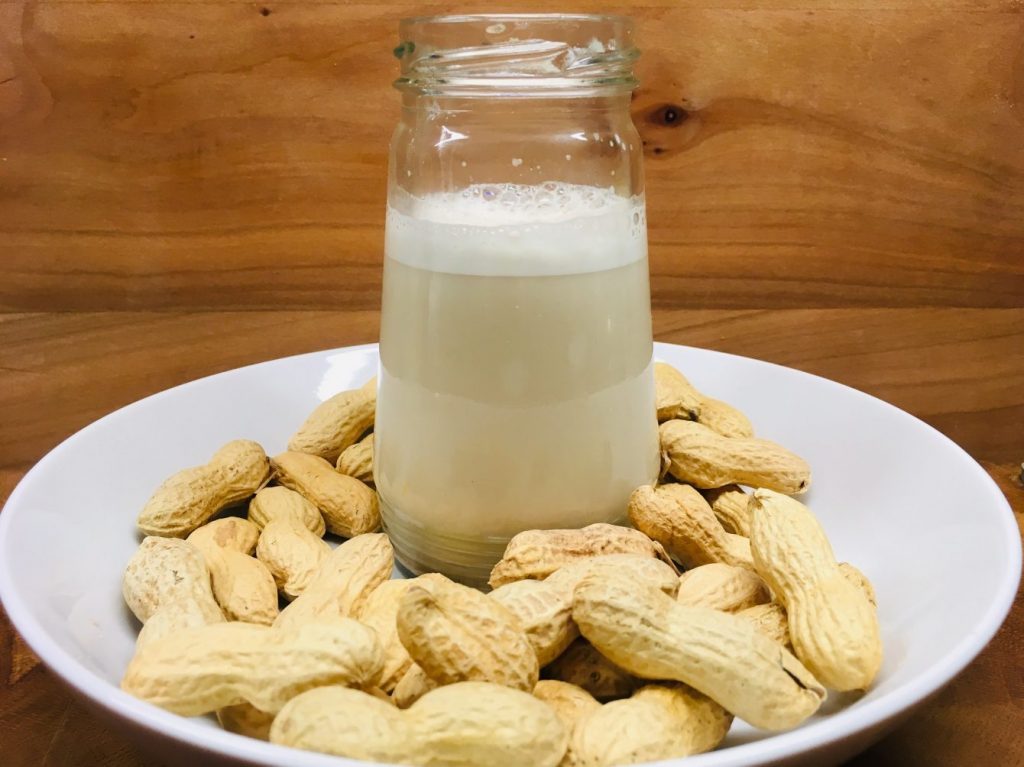 Erdnuss Milch - selbst gemacht