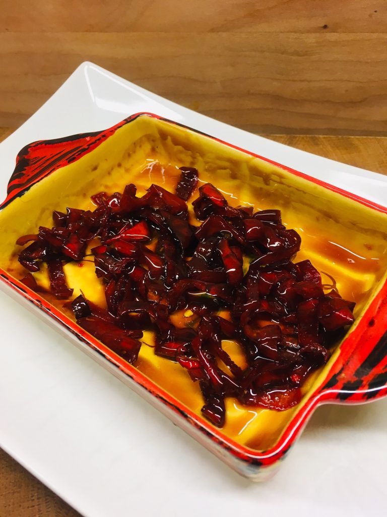 Karamellisierte Chilis