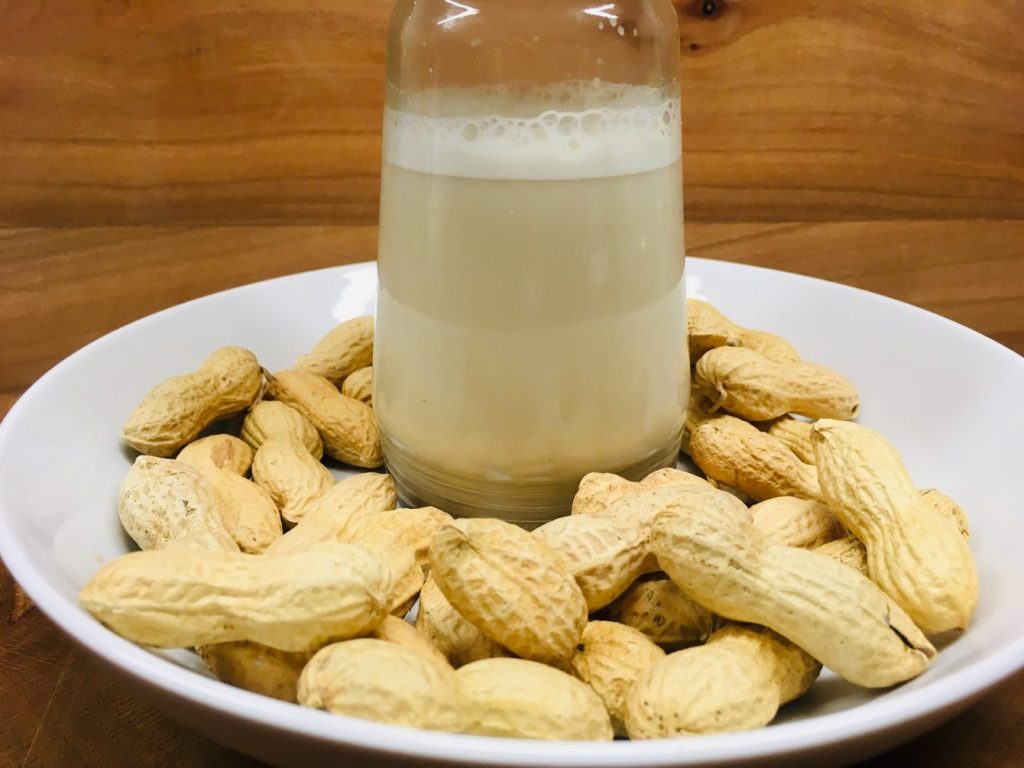 Erdnuss Milch - selbst gemacht