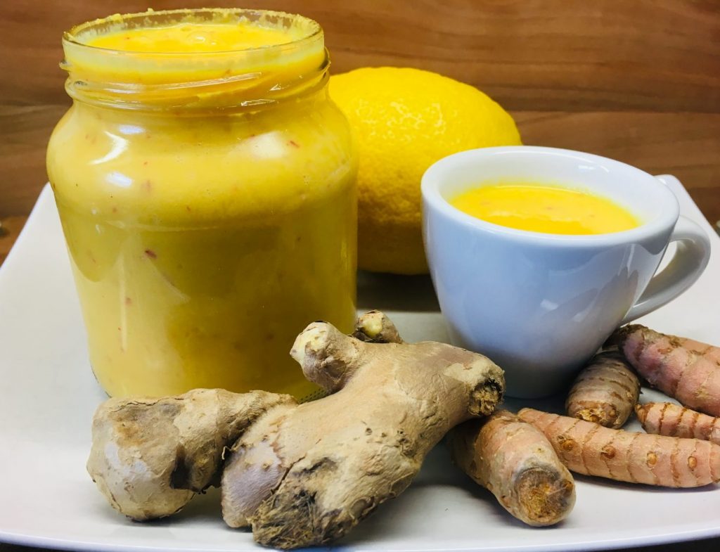Kurkuma Ingwer Shot