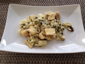 Risotto mit Austernpilzen