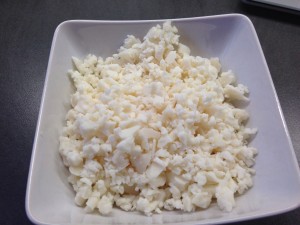 Geraspelter Ziegengauda
