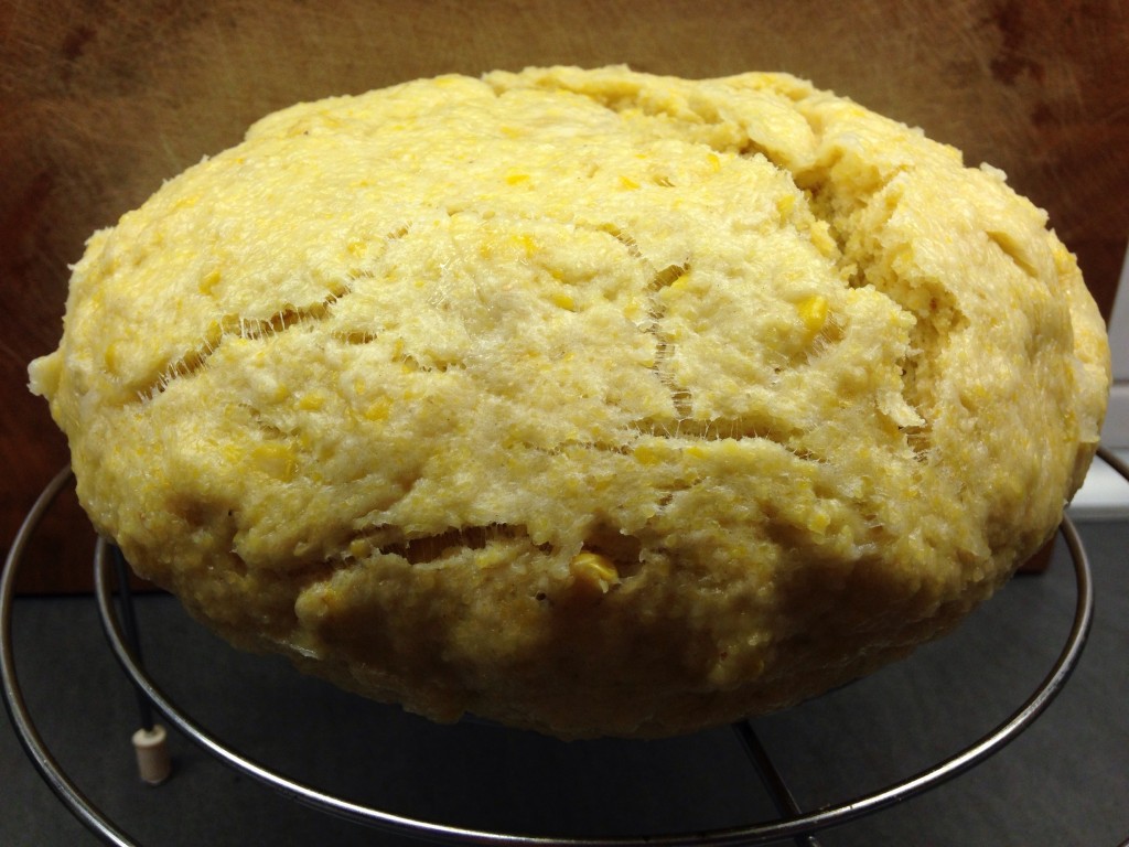 Gedämpftes Maisbrot