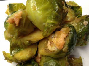 Rosenkohl mit Lachs