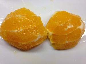 Orange filetieren