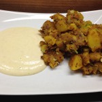 Knusprige Gewürz Kartoffel indisch