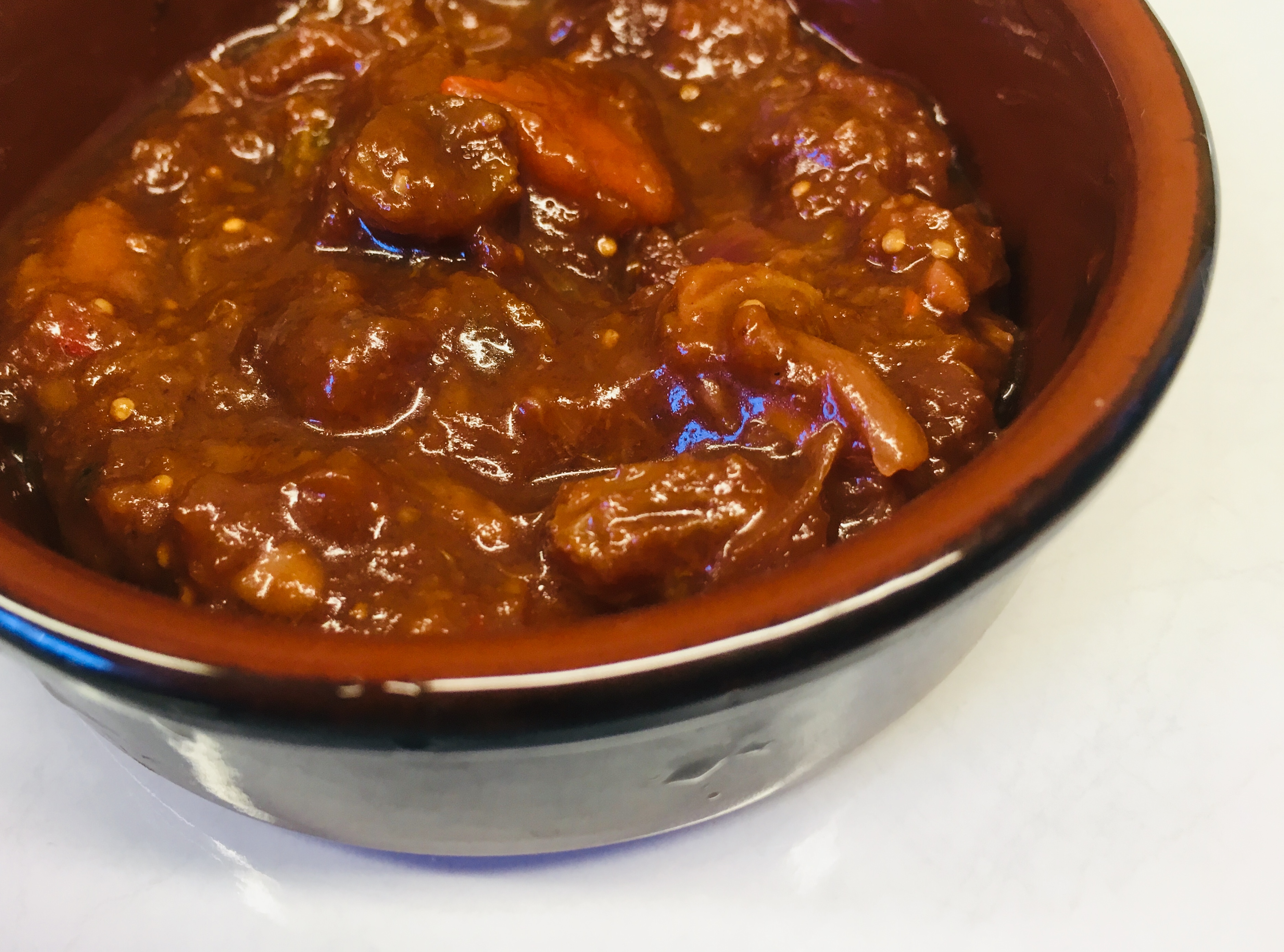 Kürbis Feigen Chutney