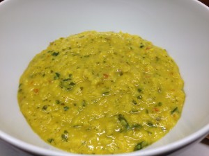 Linsen Dal mit Muong Dal