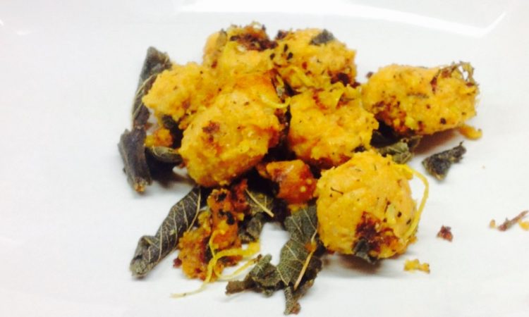 Süßkartoffel Gnocchi mit Zitronen Salbei