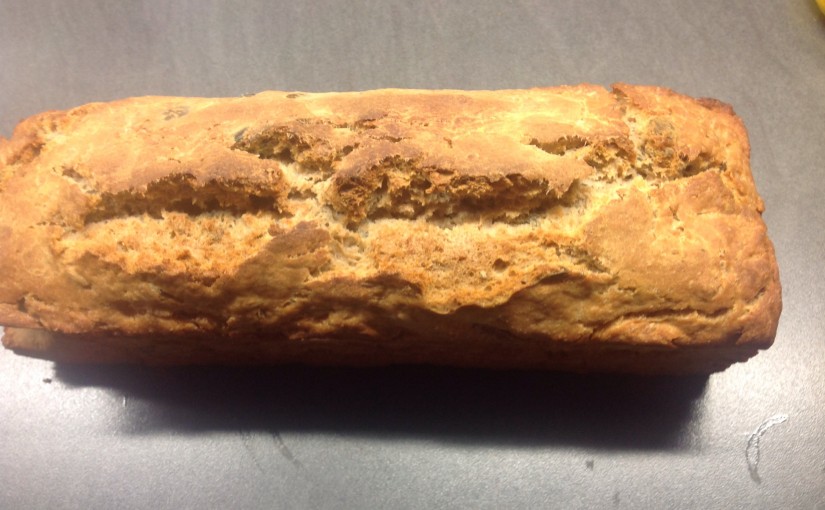 5 Minuten Sauerteig Brot mit Nüssen
