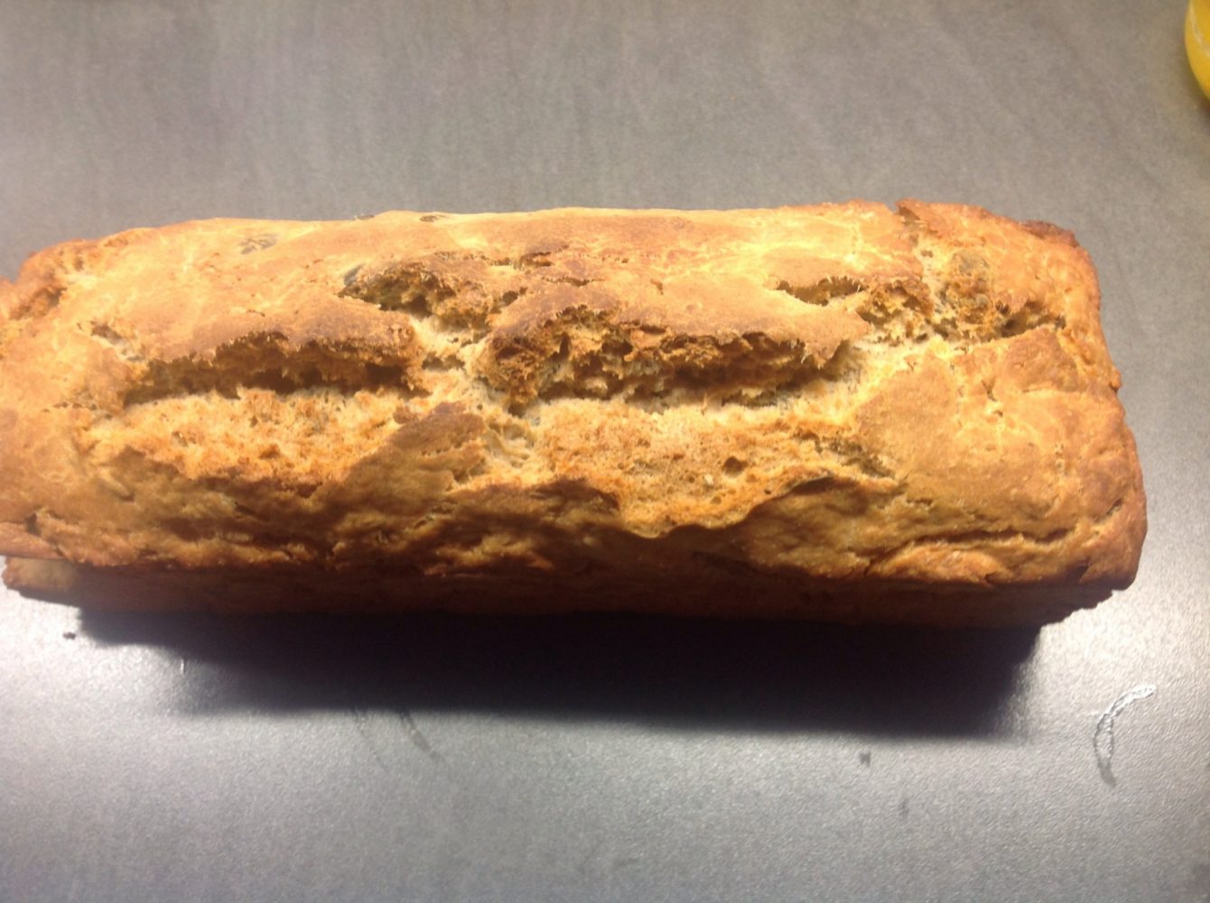 5 Minuten Sauerteig Brot mit Nüssen
