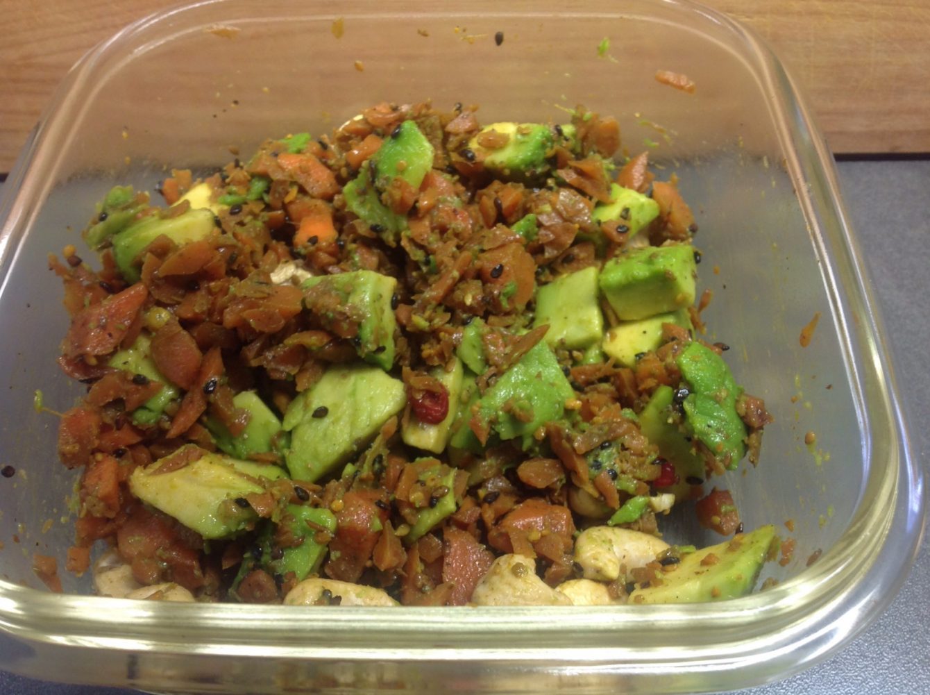 Dukkah Möhren mit Avocado