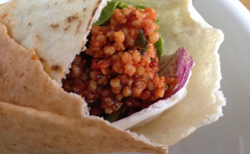 Çig Köfte Wraps