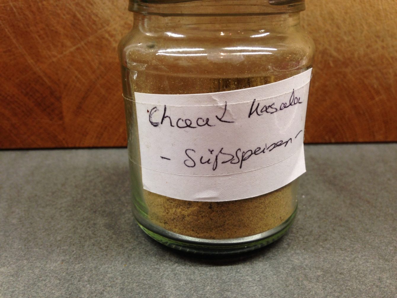 Chaat Masala für Süßspeisen