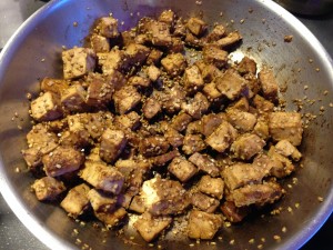 Marinierter Tofu