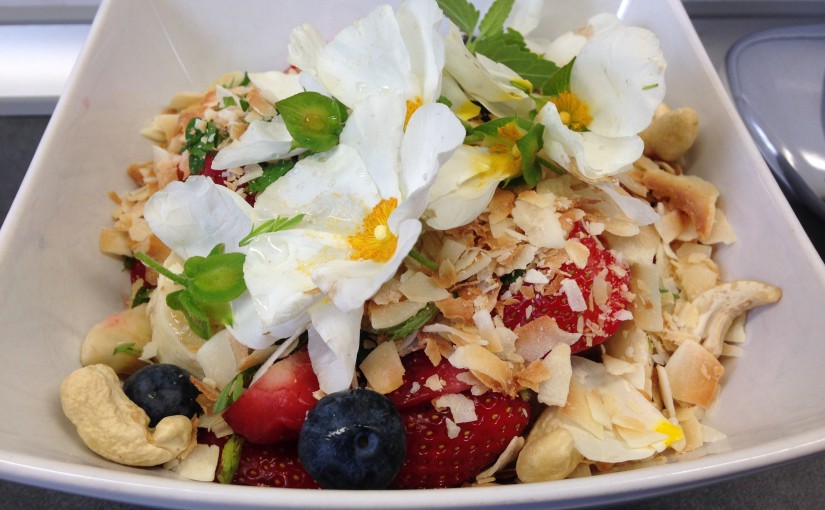 Götterfrühstück mit Cystusblüten