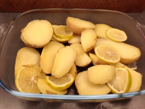 Zitronen Kartoffeln