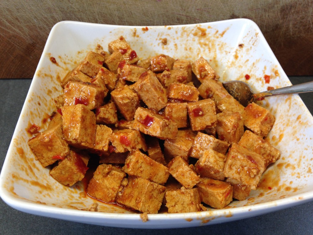 Marinierter Tofu