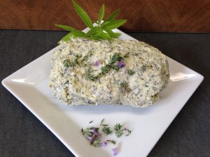 Lavendel Thymian Butter mit Zitronenverbene