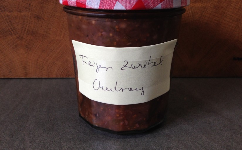 Feigen Zwiebel Chutney