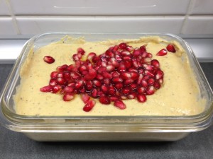 Hummus aus roten Linsen