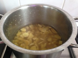 Kandierter Ingwer - Ingwer weich kochen