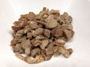 Getrockneter kandierter Ingwer