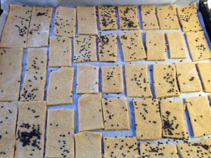 Kichererbsen Cracker