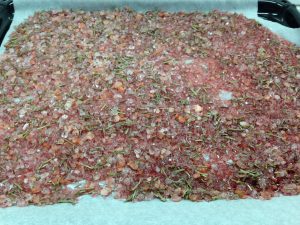 Rotwein Rosmarin Salz