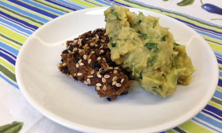 Avocado Kichererbsen Dip mit Koriander