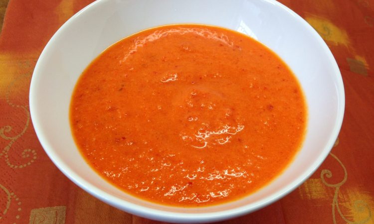 Khaki Paprika Ingwer Dressing