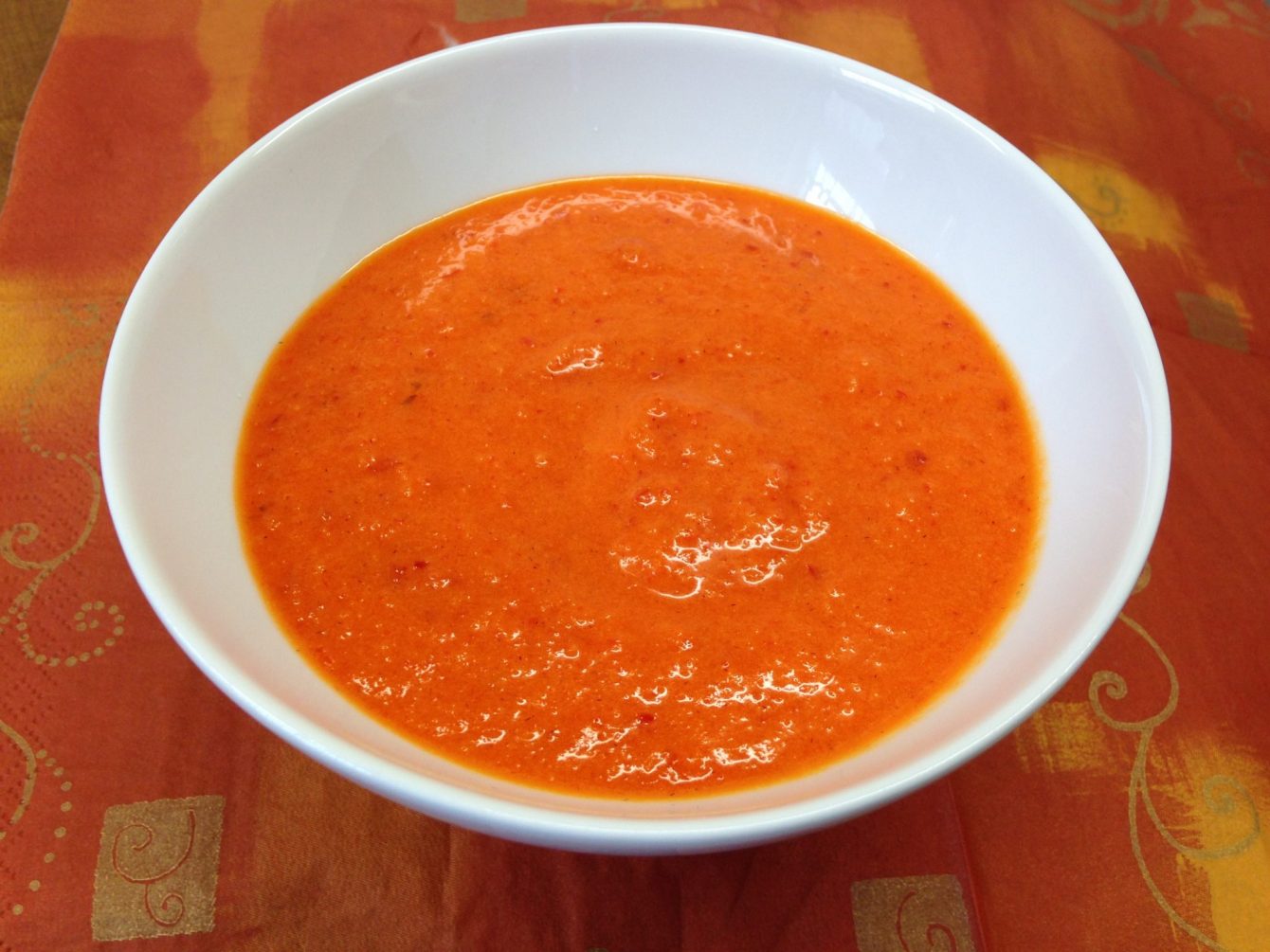 Khaki Paprika Ingwer Dressing