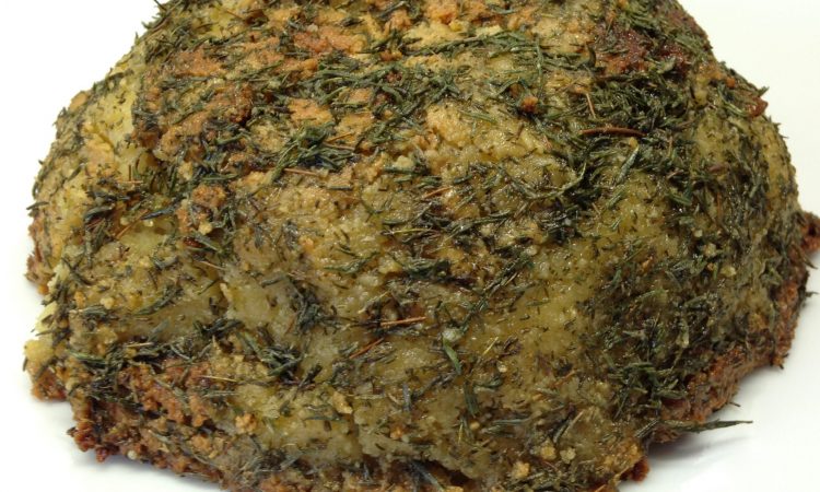 Veganer Käse: Feta aus Mandeln mit Ahornsirup und Thymian Öl