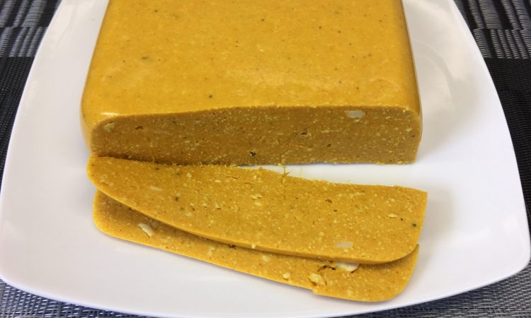 Veganer Käse aus Süßkartoffeln und Cashews