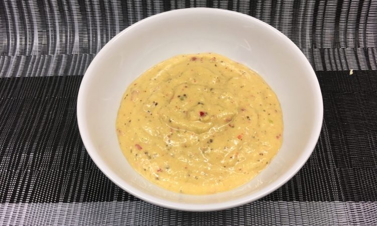 Mango Chili Dip mit Cashews und Ingwer