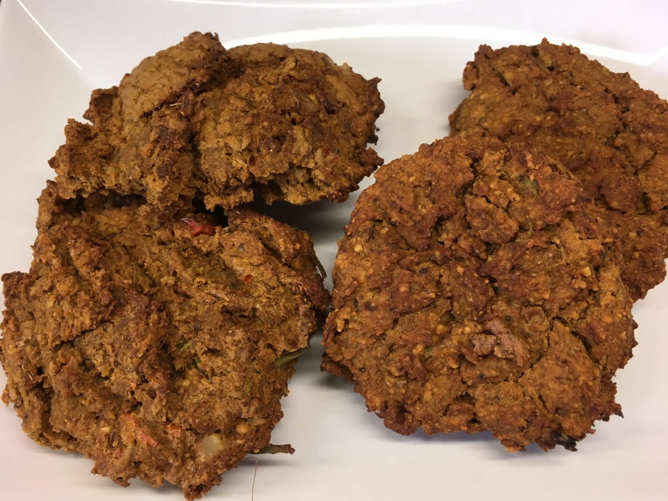 Linsen Burger mit Walnüssen und Champignons