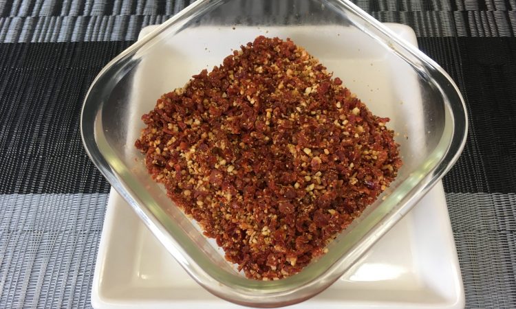 Pesto Rosso Crumble