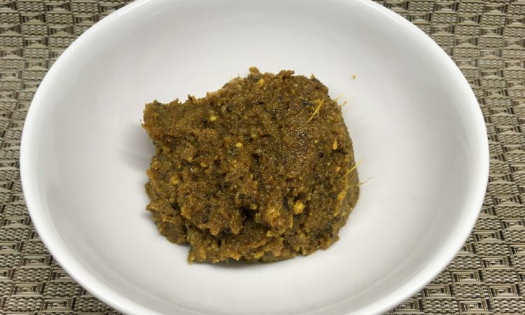 Masala Paste mit Cashewkernen und Mohn