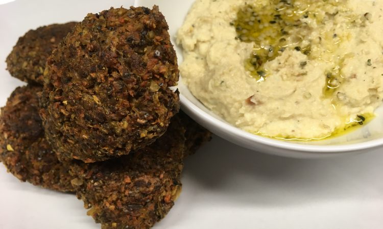 Pastinaken Karotten Walnuss Puffer