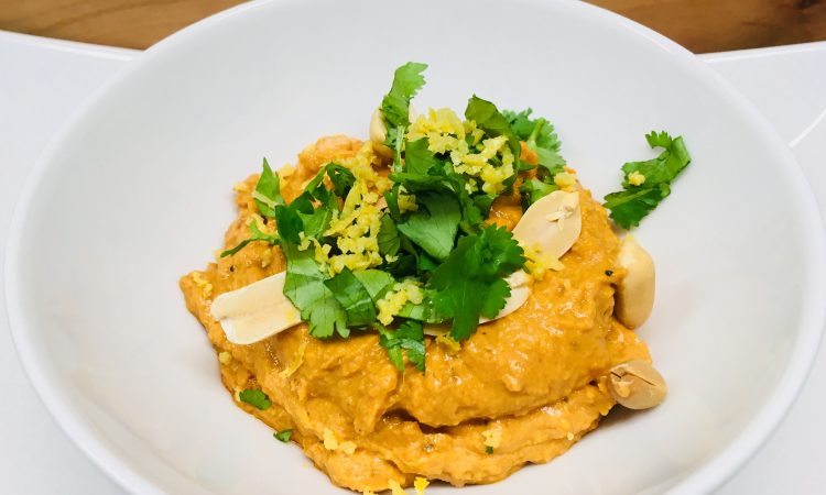 Tomaten Erdnuss Dip