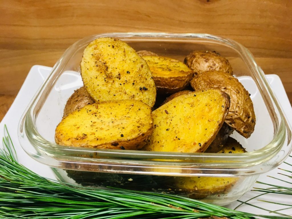 Röstkartoffeln mit Dukkah