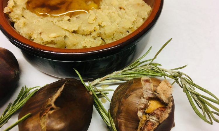 Maronencreme mit Rosmarin und Honig