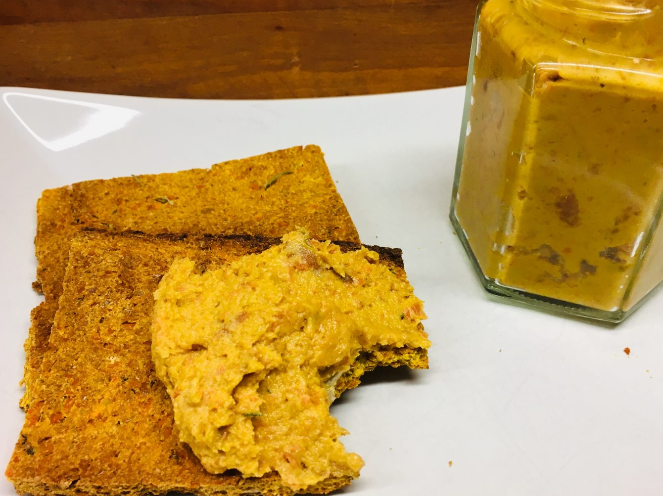 Süßkartoffel Fladenbrot mit Kokos und Rosmarin