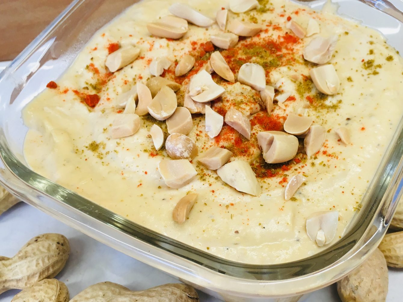 Erdnuss Butter Hummus