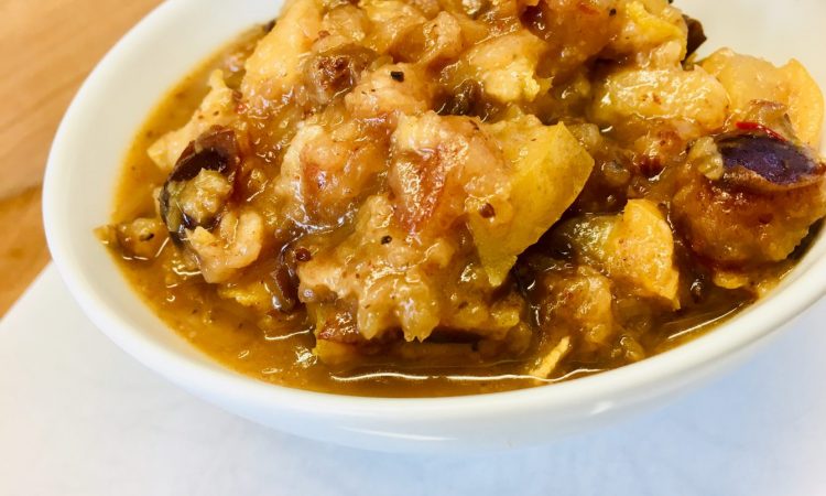 Birnen Chutney mit Datteln und Chili