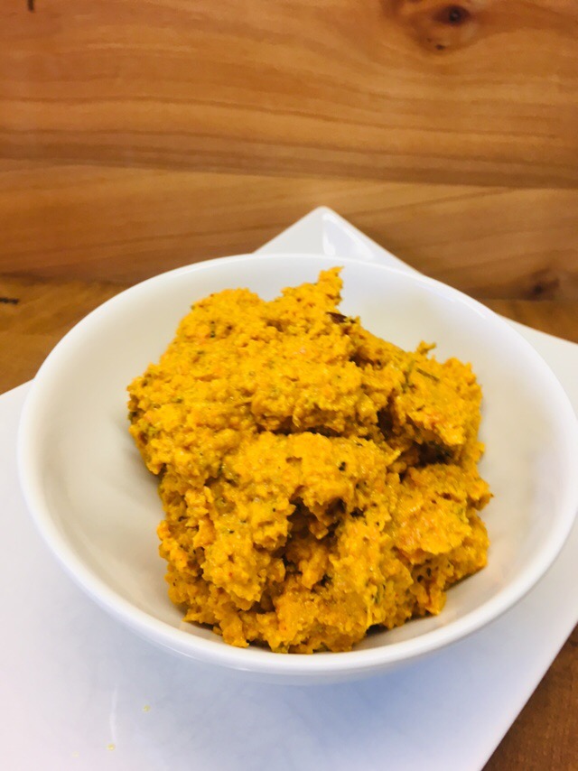 Karotten Dip mit Feigen und Chili