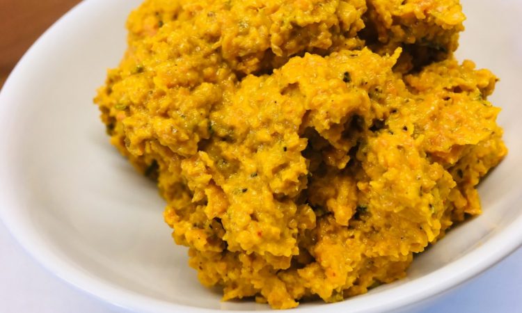 Karotten Dip mit Feigen und Chili
