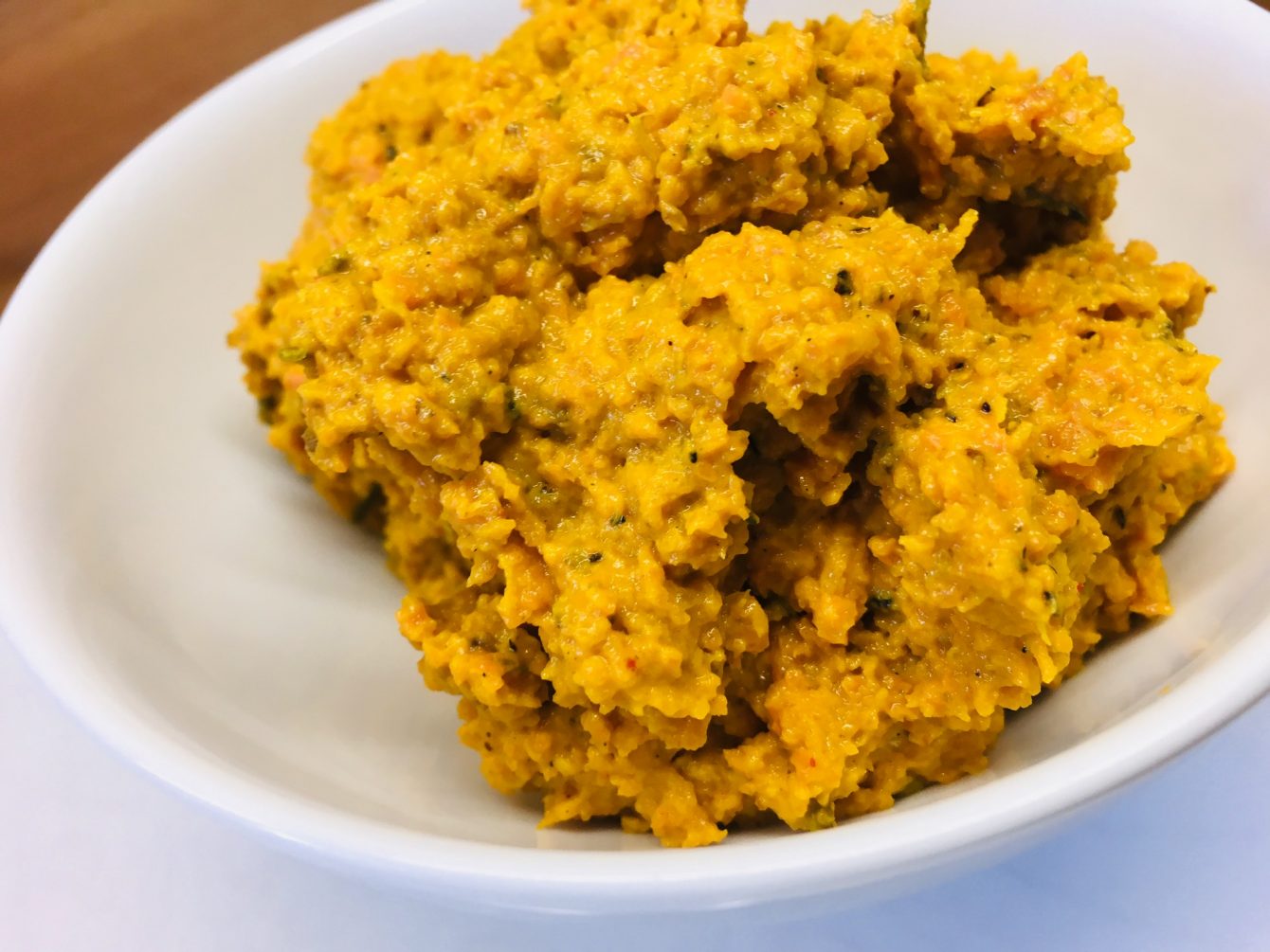 Karotten Dip mit Feigen und Chili