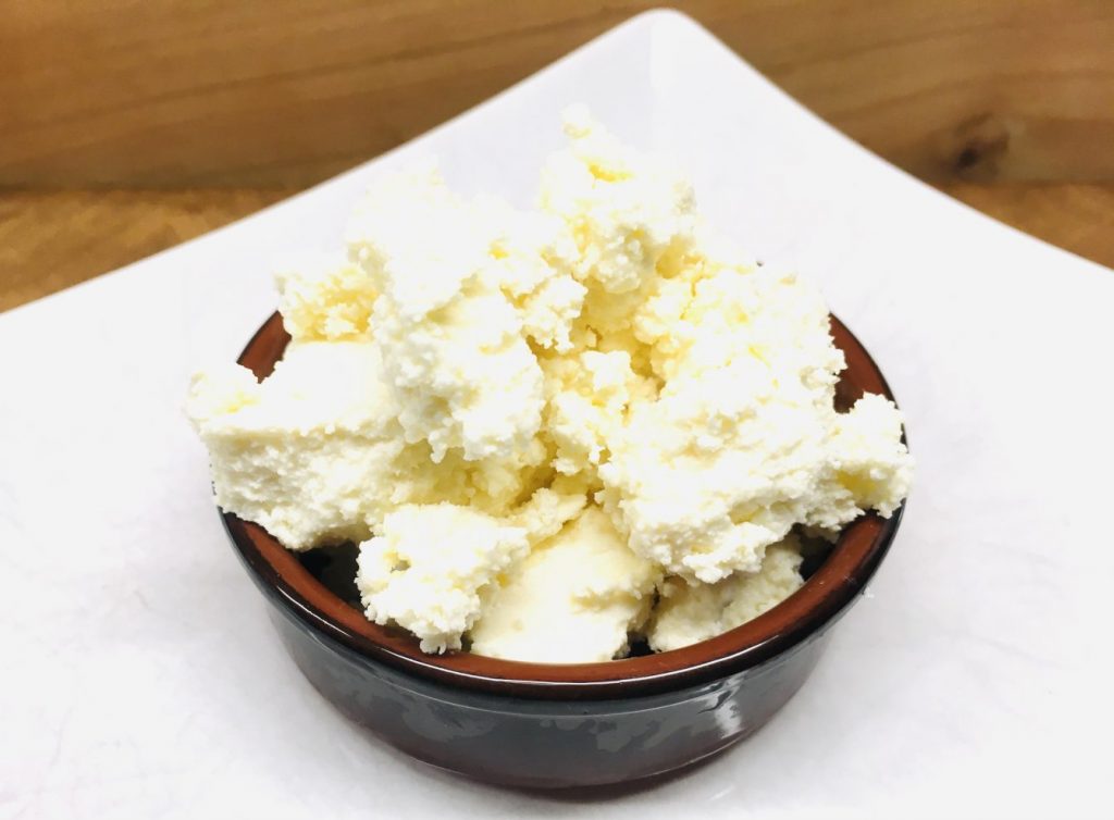 Selbstgemachter Ricotta Käse