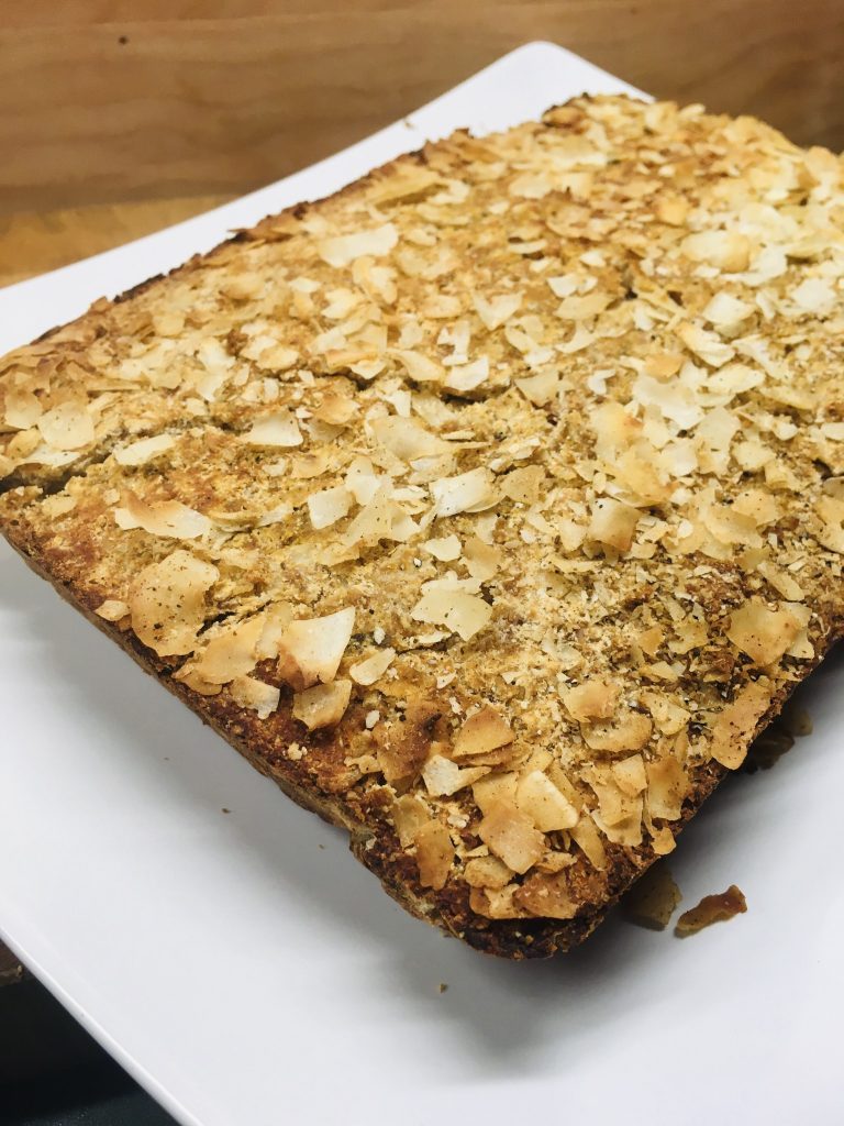 Apfel Reisflocken Brot